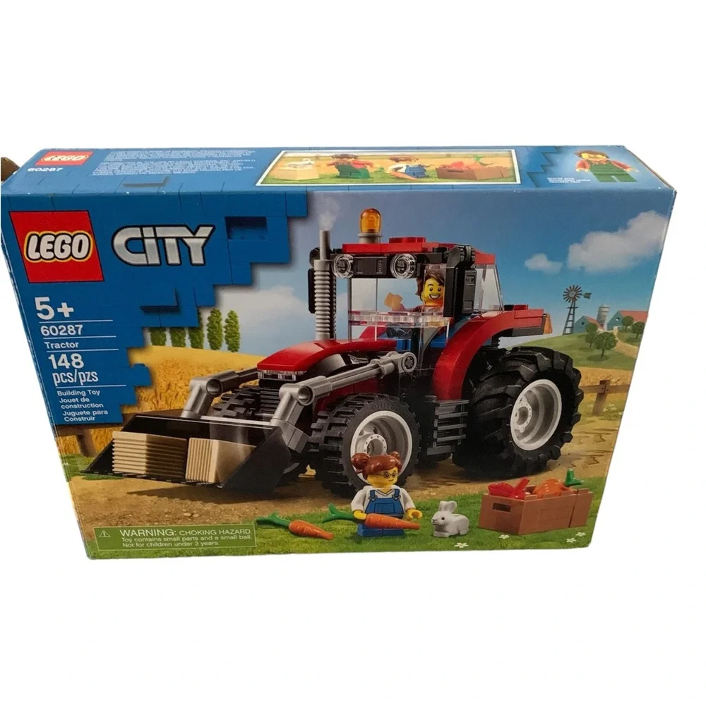 Lego City Tractor 60287 Ages 5+ Building Toy 148 pcs